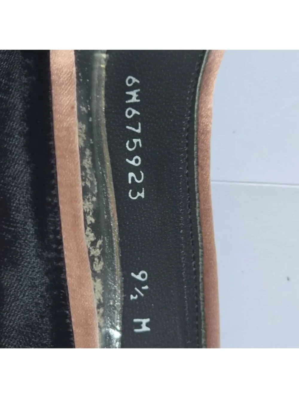 Stuart Weitzman 9.5M Black Velvet Bow Coquette Pumps Pink Satin Trim Heels Y2K